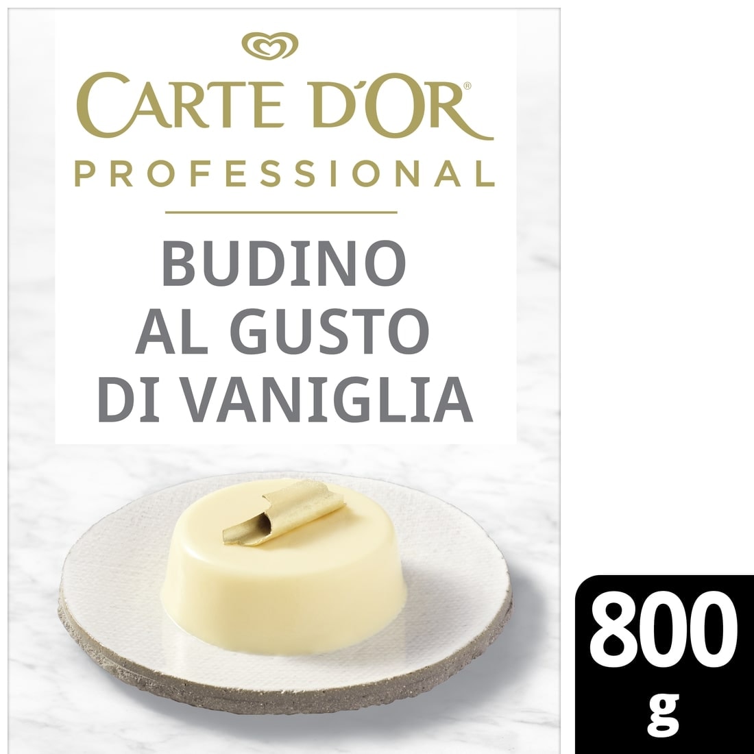Carte d’Or preparato per Budino al gusto di Vaniglia 800 Gr - 